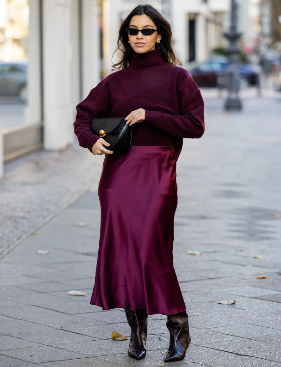 بلوفر برجندي