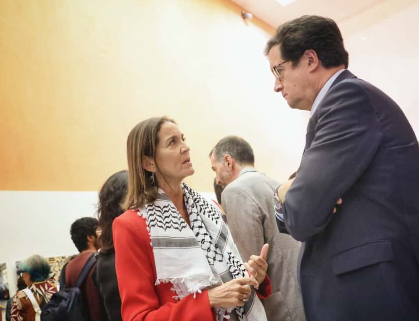 معرض فى اسبانيا يعرض صور لحرب غزة 