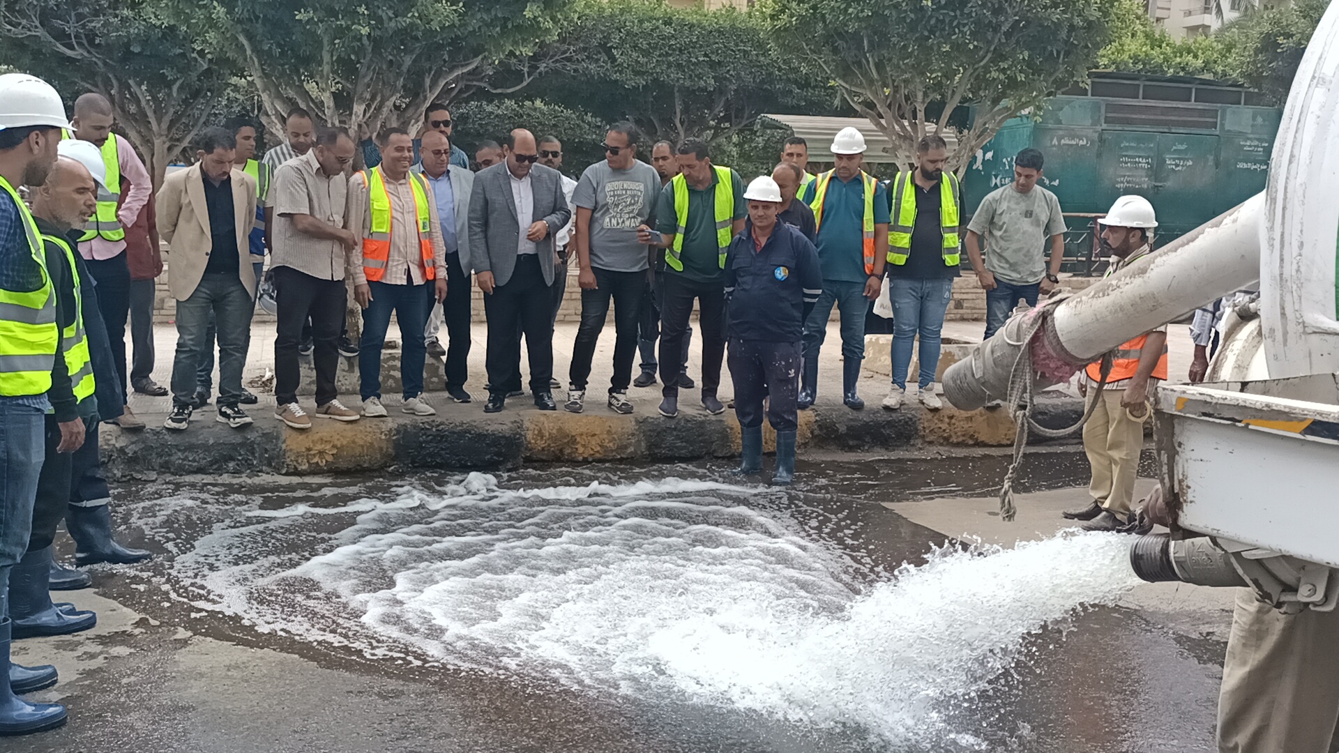 تنفيذ تجربة ومحاكاة لمواجهة الأمطار والسيول بدسوق استعدادا لفصل الشتاء تنفيذ تجربة ومحاكاة لمواجهة الأمطار والسيول بدسوق استعدادا لفصل الشتاء