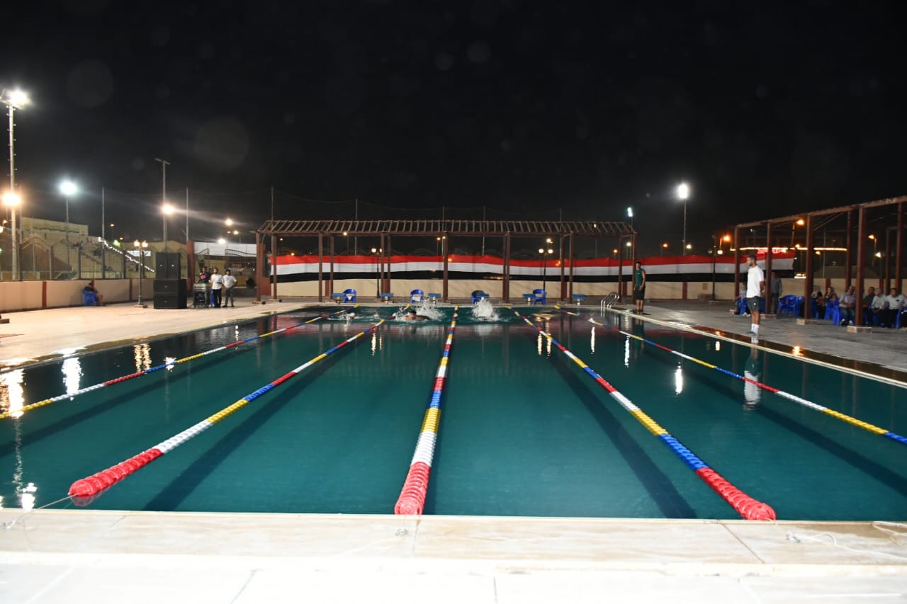 افتتاح حمام سباحة الشيخ زايد (8)