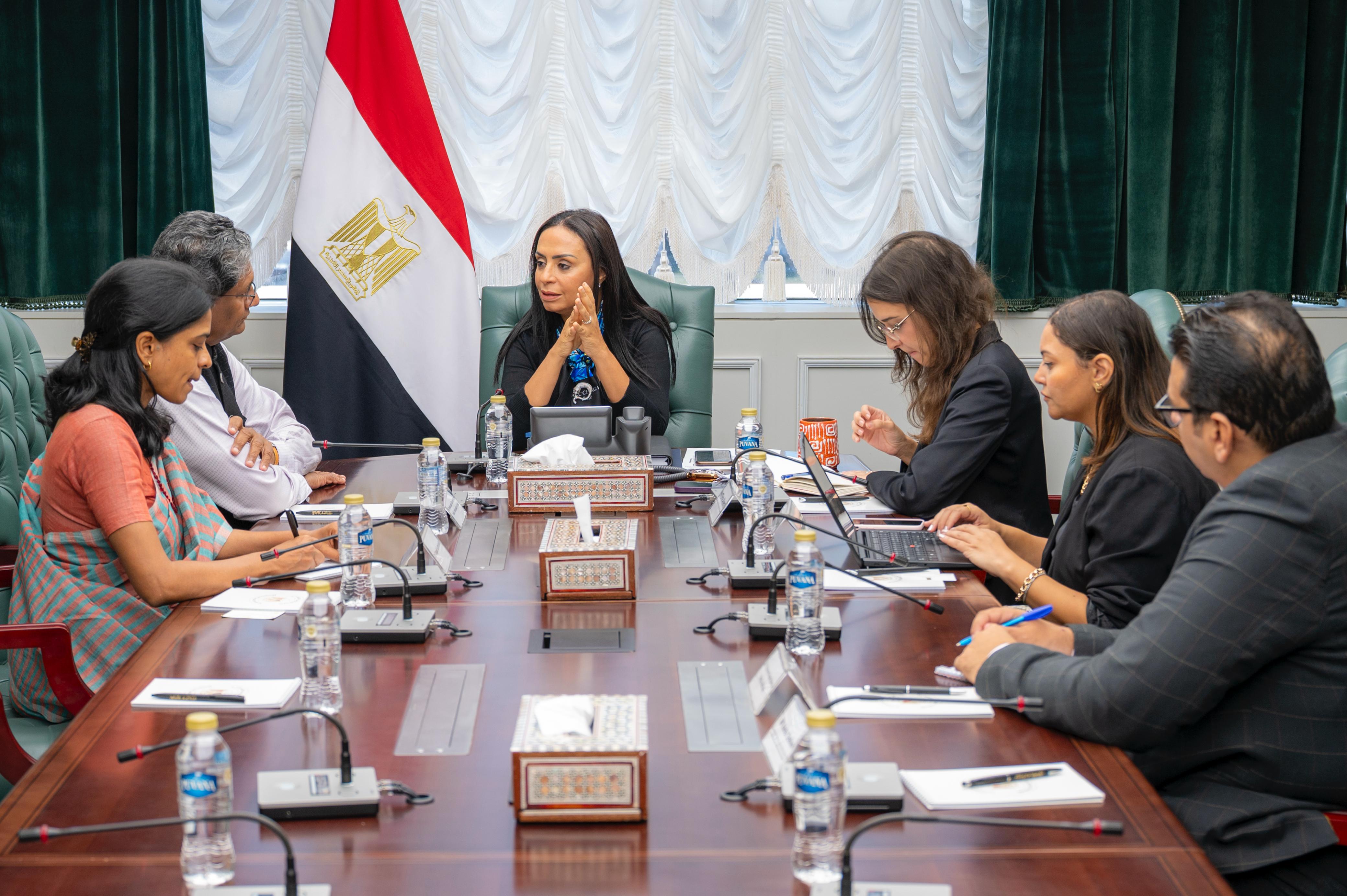 جانب من المقابلة