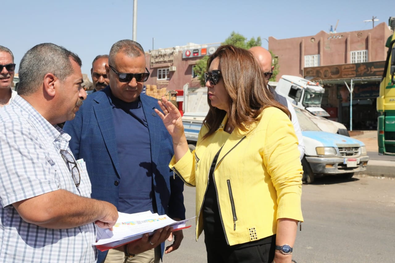 منال عوض وزير التنمية المحلية منال عوض وزير التنمية المحلية