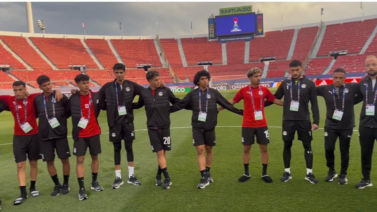 منتخب الشباب في ملعب مباراة اليابان