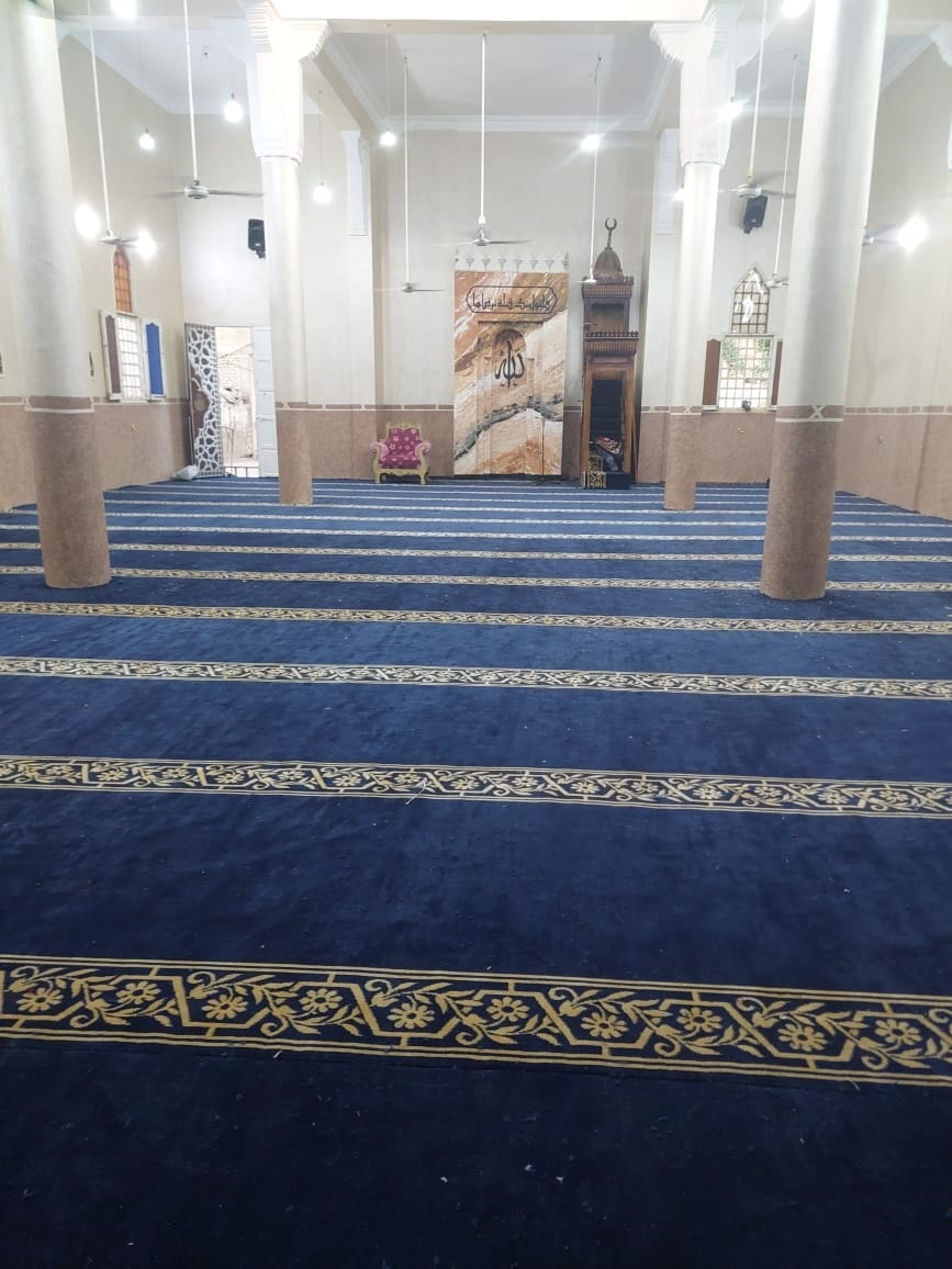 فرش مسجد أحمد إبراهيم بالزناقطة الأقصر