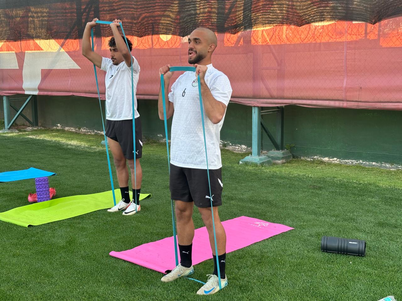 جدية في تدريبات منتخب مصر