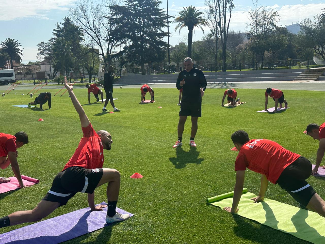 المران الرئيسي لمنتخب الشباب