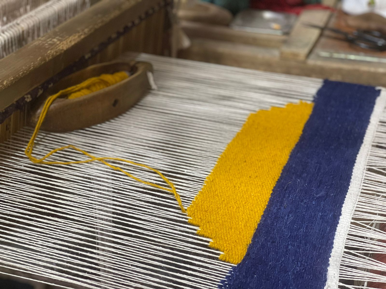 مراحل صناعة السجاد اليدوي