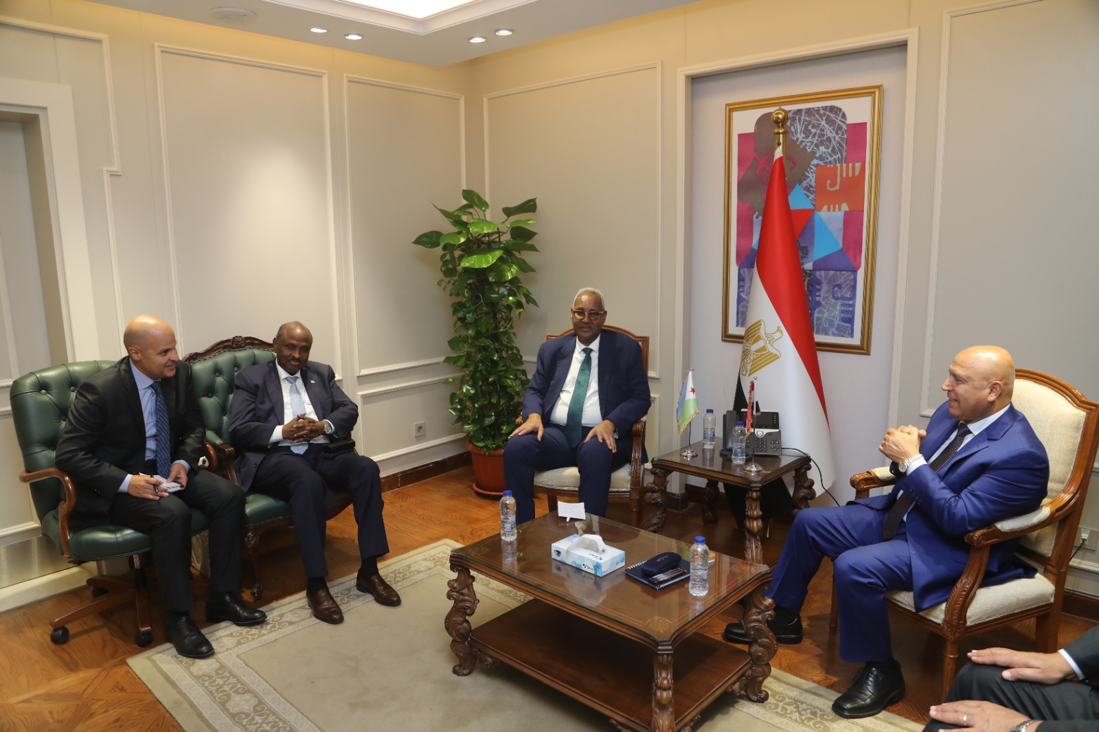 جانب من المقابلة