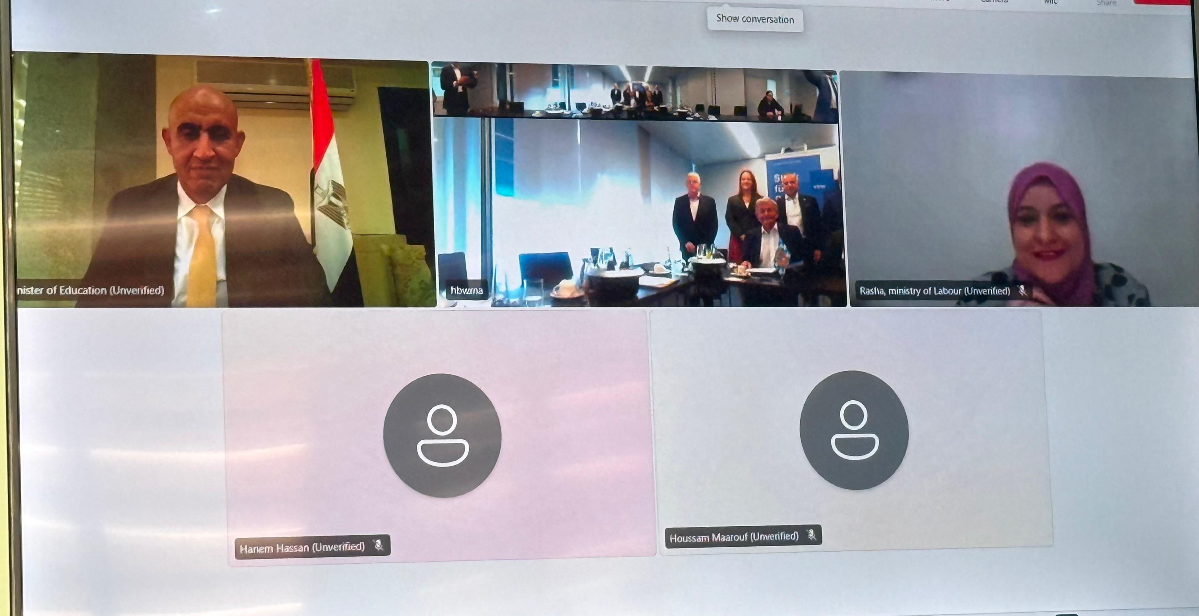 وزير التعليم يوقع خطاب نوايا مع ألمانيا فى مجال التعليم الفنى للتأهيل لسوق العمل