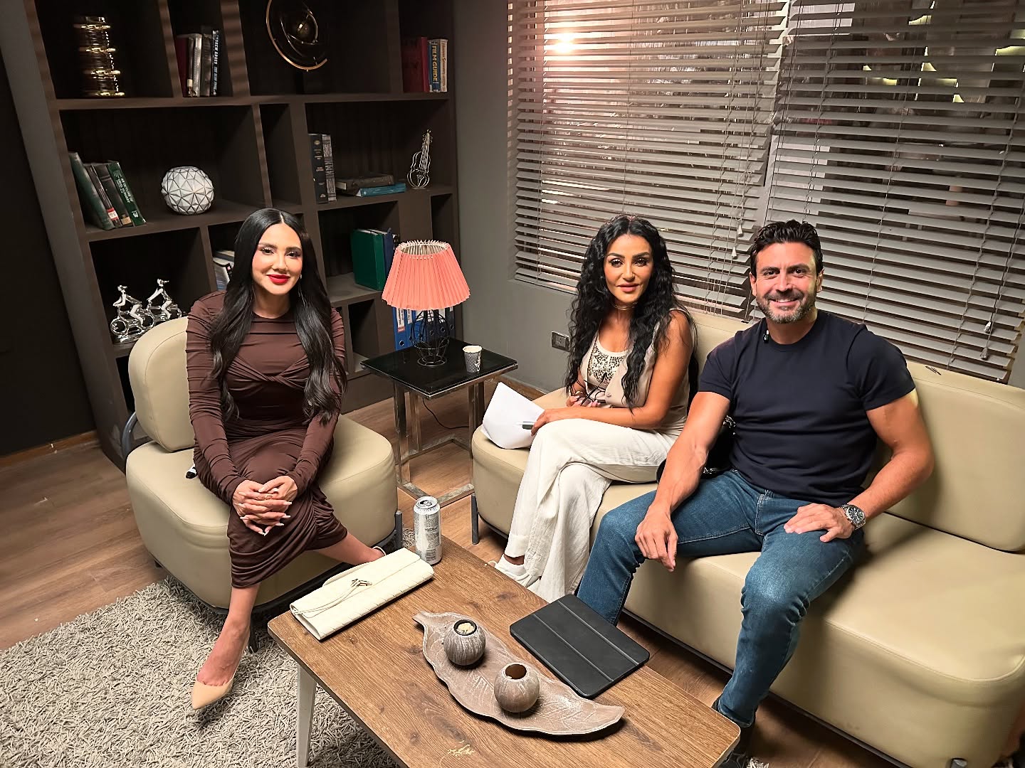 مى القاضى وهبة الاباضيرى ومعتز حسين مى القاضى وهبة الاباضيرى ومعتز حسين