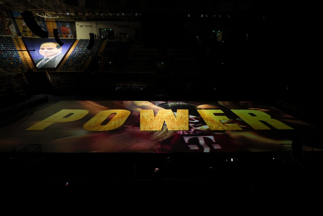 خلال حفل الافتتاح