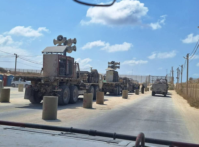 مكبرات جيش الاحتلال