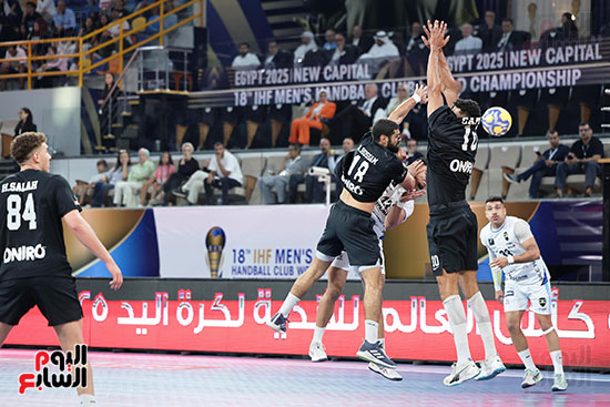 صلابة دفاعية ليد الزمالك