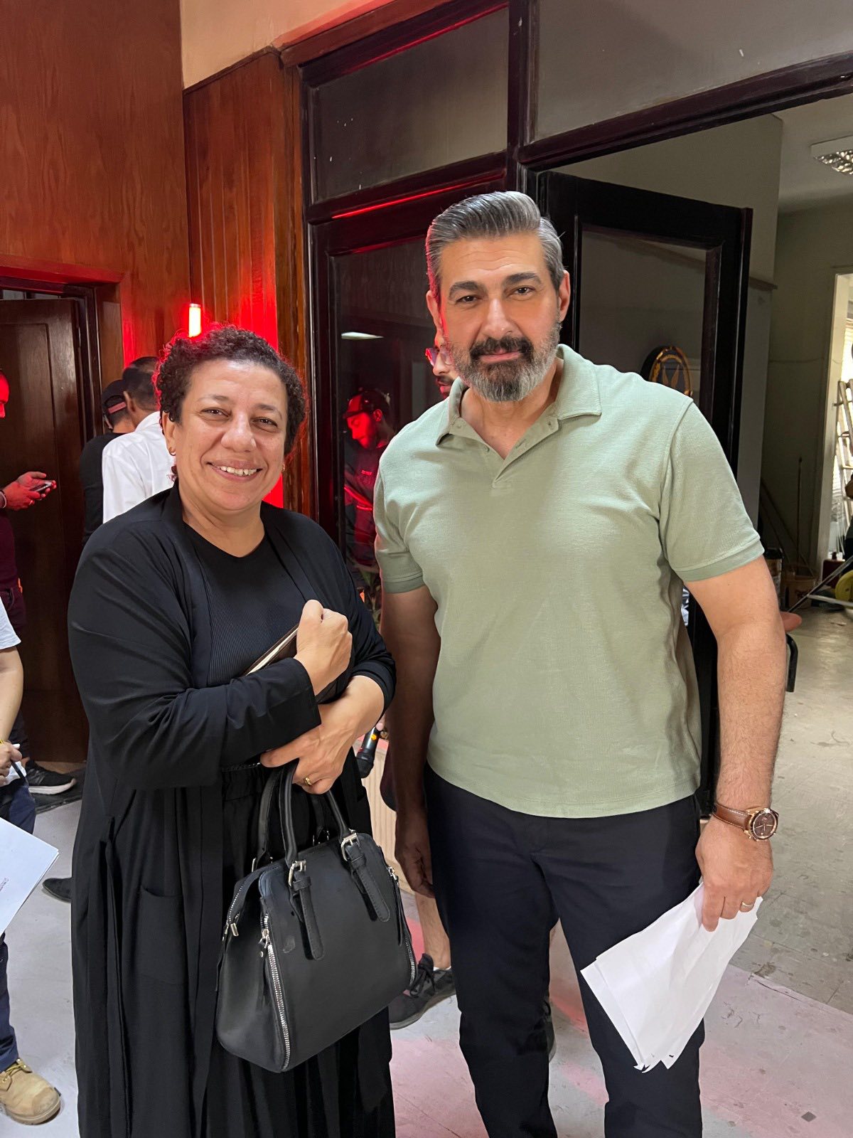 ياسر جلال وسماء إبراهيم