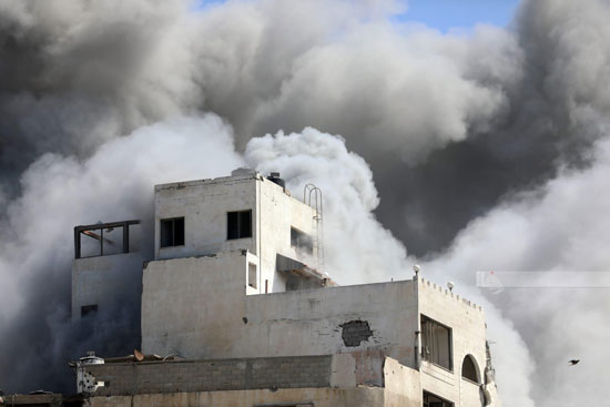 قصف على مخيم الشاطئ