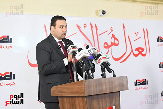 النائب عبد المنعم إمام، رئيس حزب العدل (1)