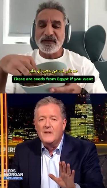 لقاء من لقاءات باسم يوسف مع الاعلام الأمريكي