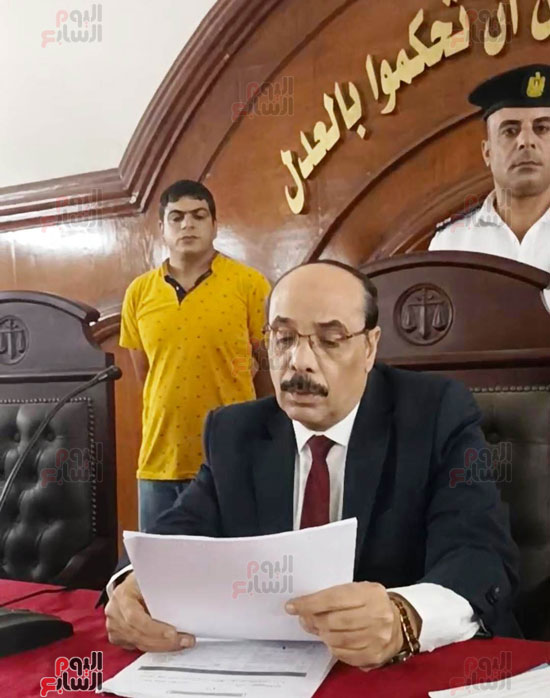 جنايات دمنهور تقضى بإعدام توربينى كفر الدوار (3)