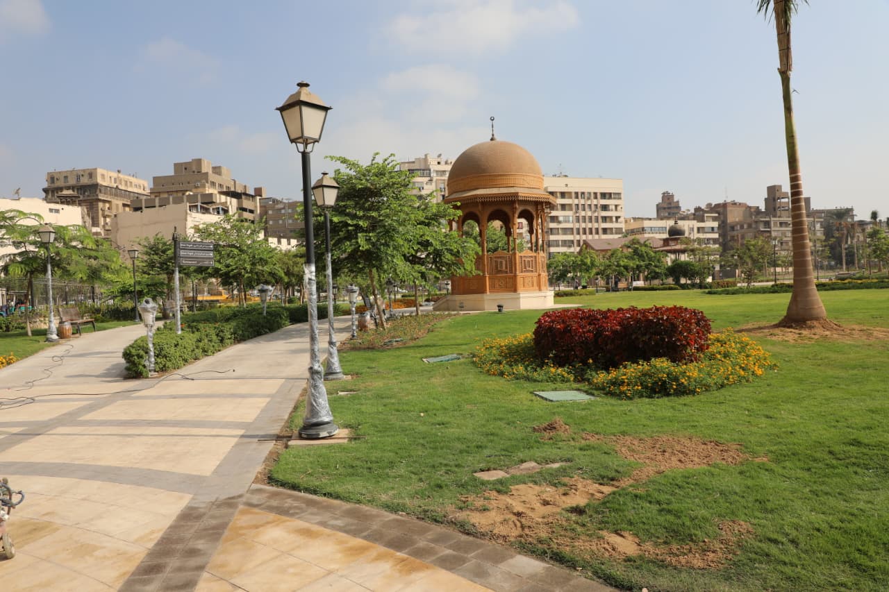 الحديقة الوحيدة بوسط البلد
