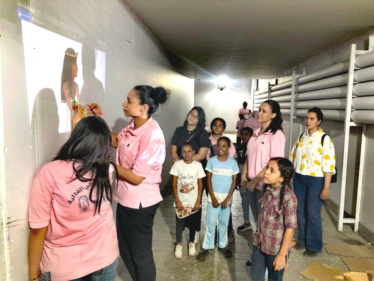 أعمال رفع كفاءة نفق السكة الحديد بشارع صلاح سالم