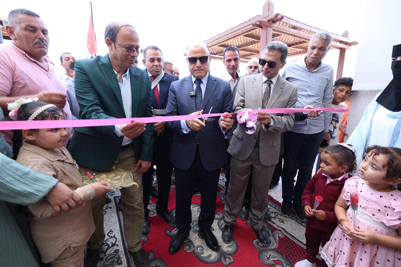 محافظ كفر الشيخ يفتتح مدرسة شحاته