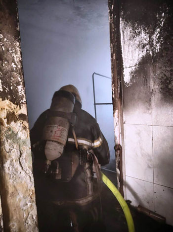 السيطرة على الحريق