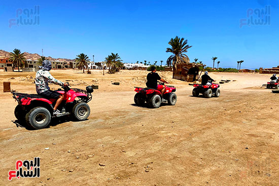 رحلات السفارى فى مدينة دهب (3)