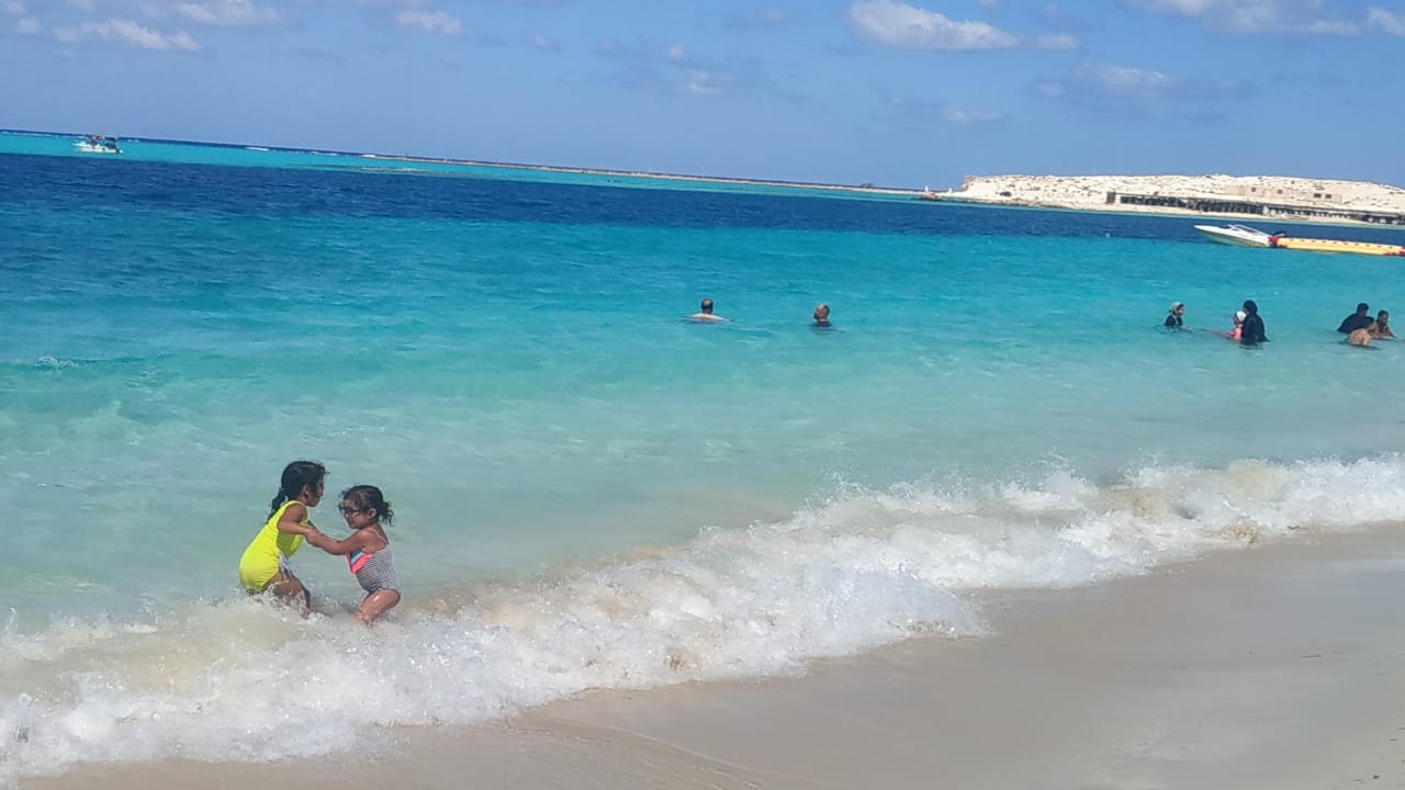 التمتع بهدوء نهاية مصيف مطروح