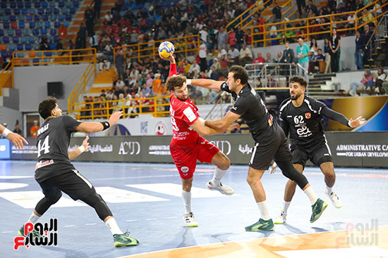 جانب من المباراة جانب من المباراة