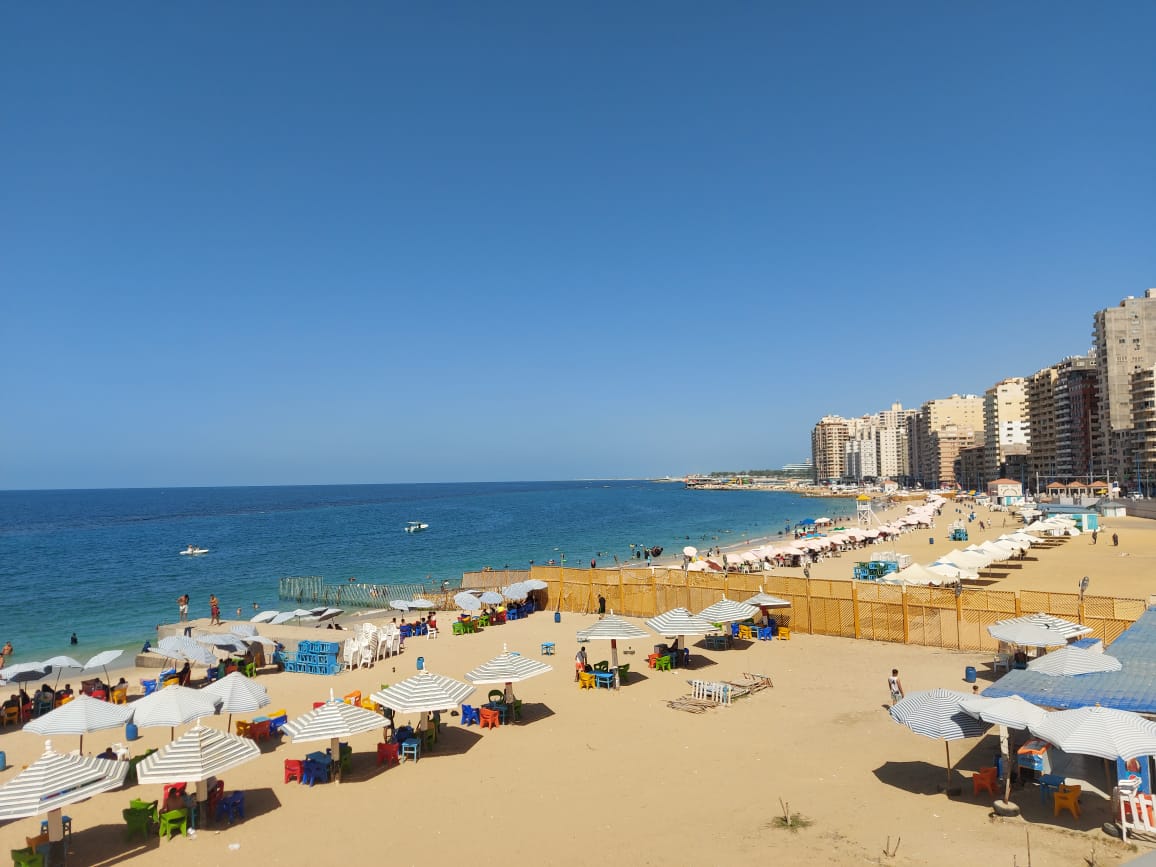 انخفاض الاقبال على الشواطئ ١