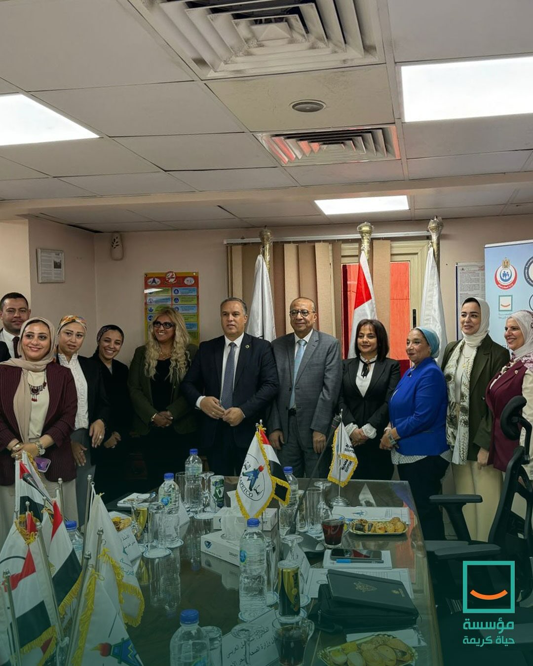 حياة كريمة توقع بروتوكول تعاون لتطوير ورفع كفاءة الوحدة الصحية بقرية أم الحويطات – سفاجا (2)