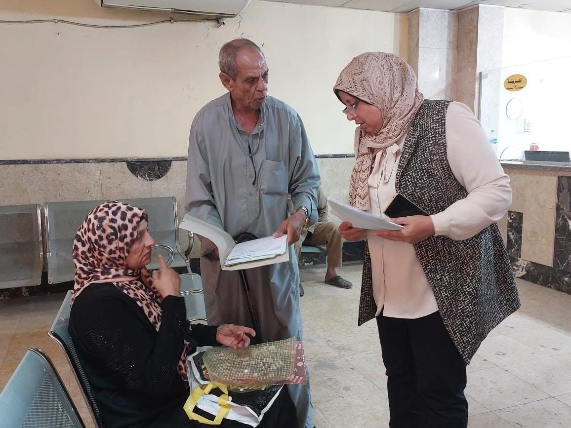 رئيس مدينة قويسنا تستقبل المواطنين لبحث مطالبهم وتحسن الخدمات المقدمة  تتفقد المركز التنولوجى