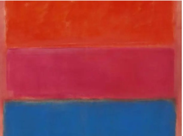 لوحة اللون البرتقالى والبنفسجى والأزرق لوحة اللون البرتقالى والبنفسجى والأزرق