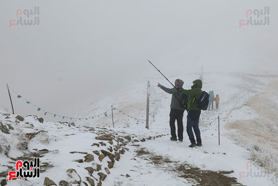 تساقط الجليد فى جبال تاترا وسط إقبال سياحى تساقط الجليد فى جبال تاترا وسط إقبال سياحى