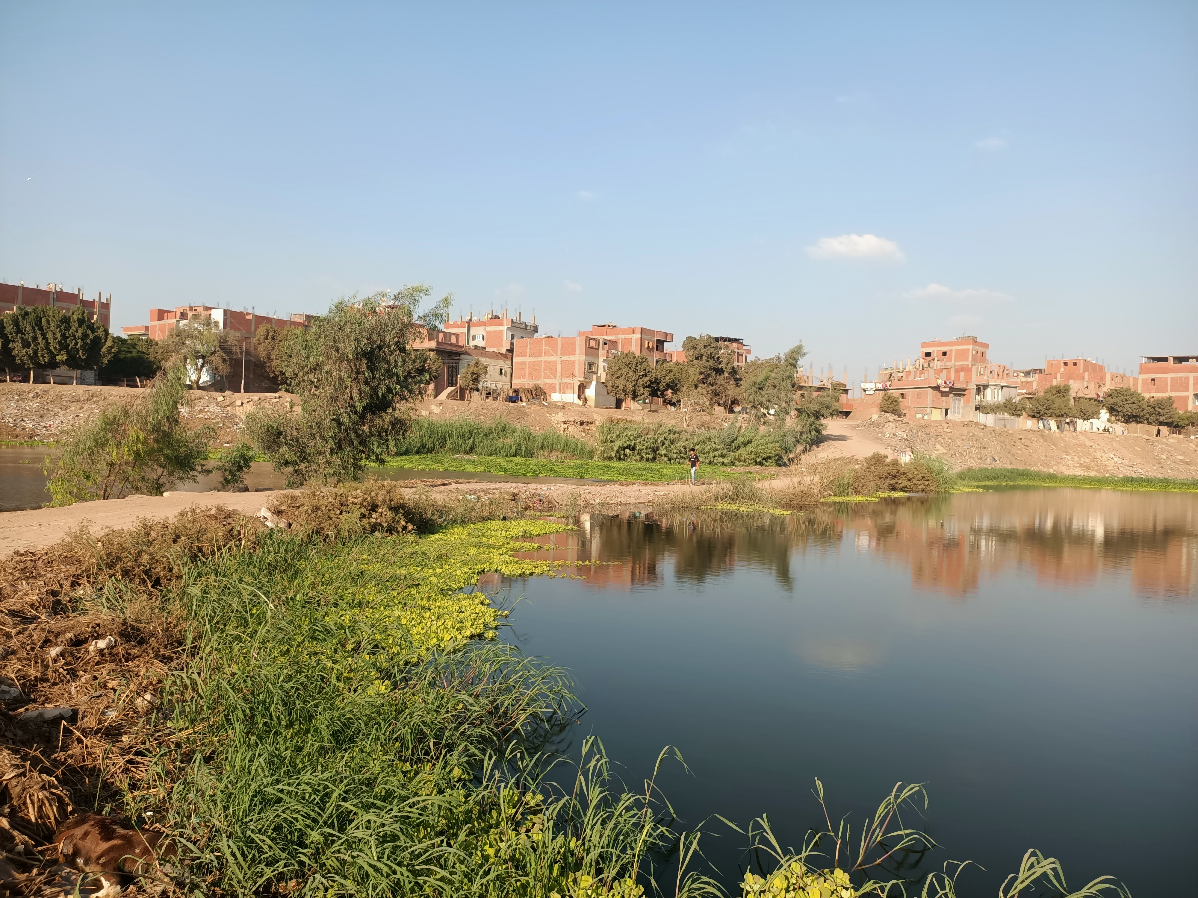 ارتفاع منسوب مياه النهر