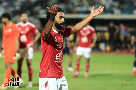 احتفال حسين الشحات بالهدف