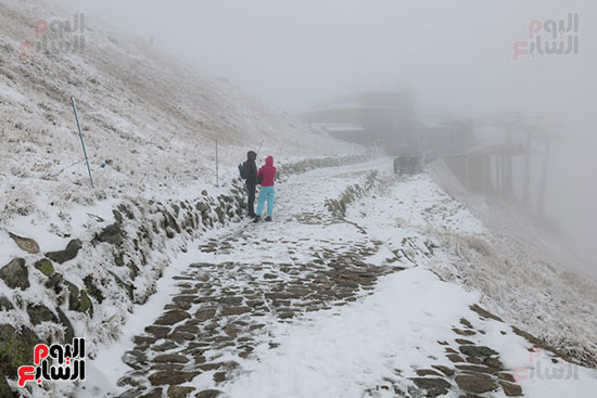 تسلق جبال تاترا مع تساقط الجليد تسلق جبال تاترا مع تساقط الجليد