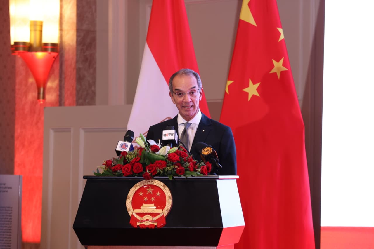 وزير الاتصالات يشارك فى احتفالية سفارة الصين بالقاهرة  (5)