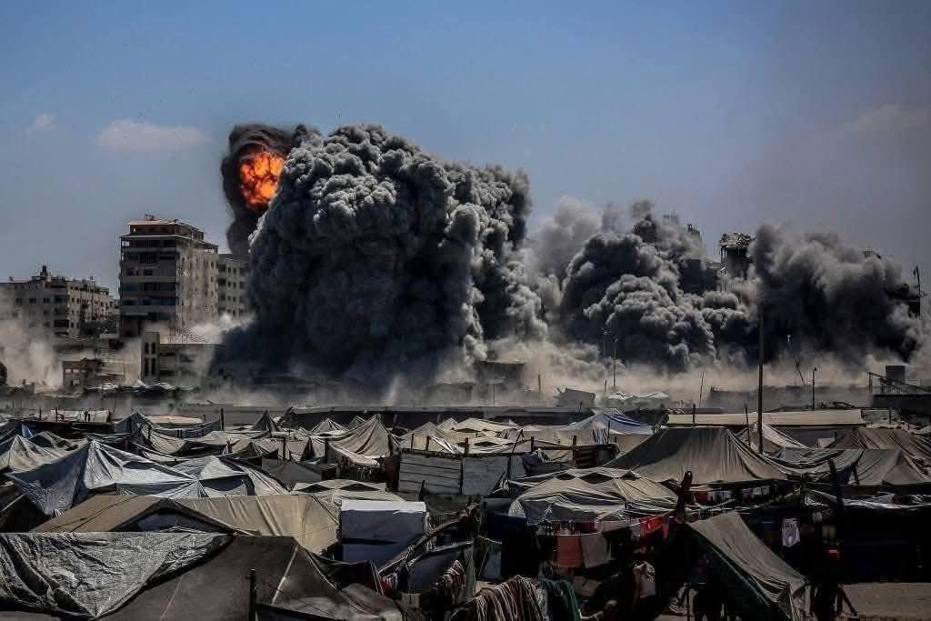 تفجيرات في مدينة غزة