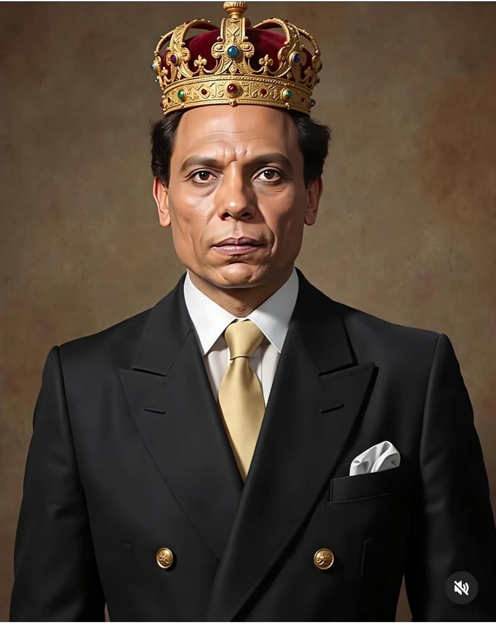 الزعيم عادل إمام في صورة نشرها محمد إمام نجله بمناسبة عيد ميلاده