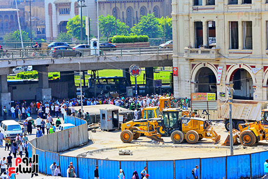 ازالة العقار ستعمل على توسعة الكوبري ازالة العقار ستعمل على توسعة الكوبري