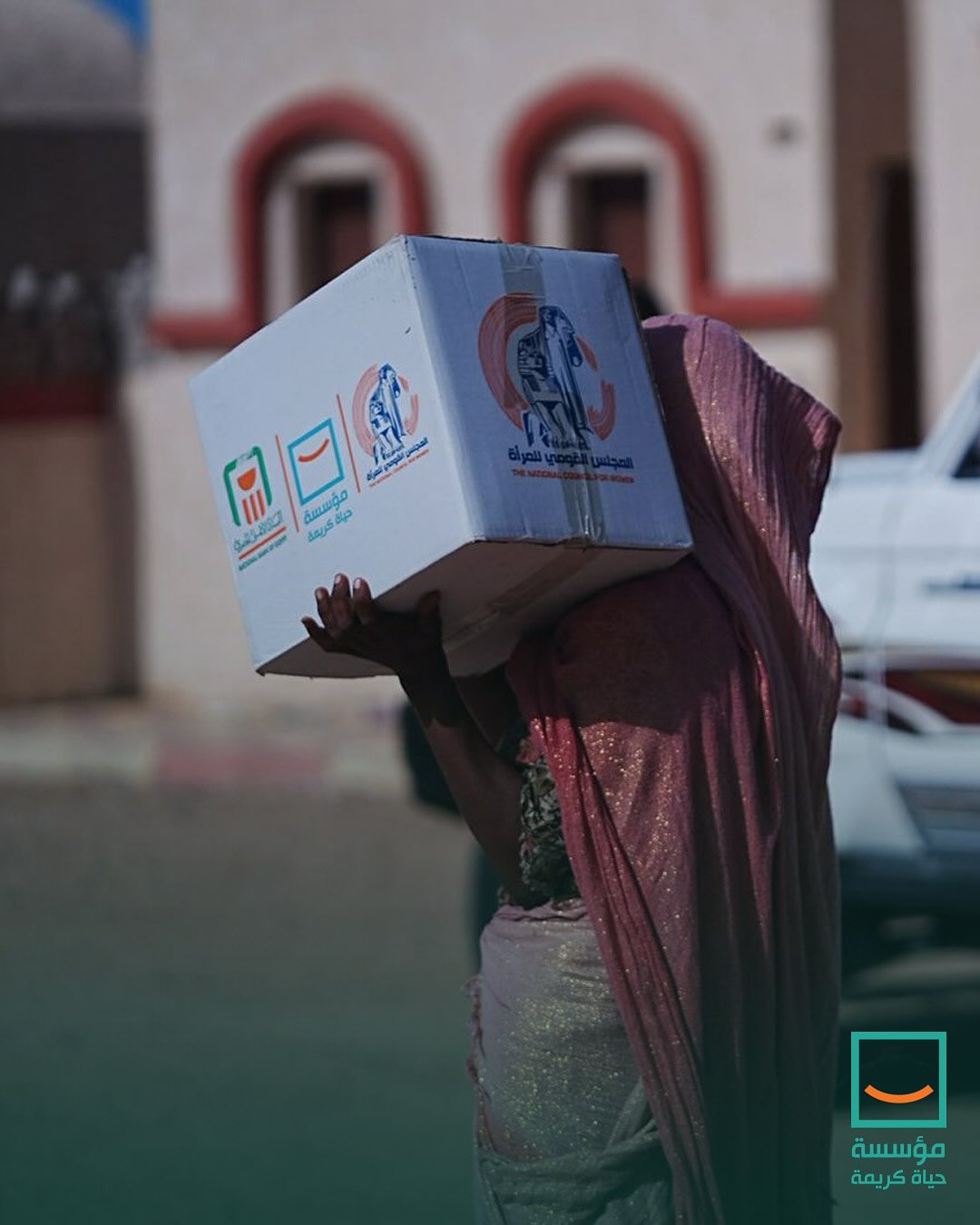 توزيع مساعدات حياة كريمة (7)