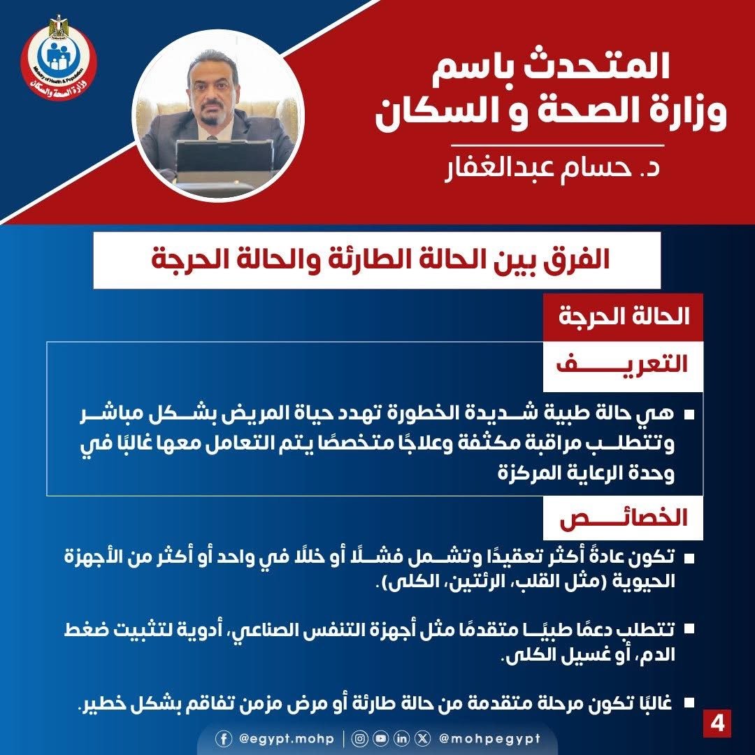 خصائص الحالة الحرجة خصائص الحالة الحرجة