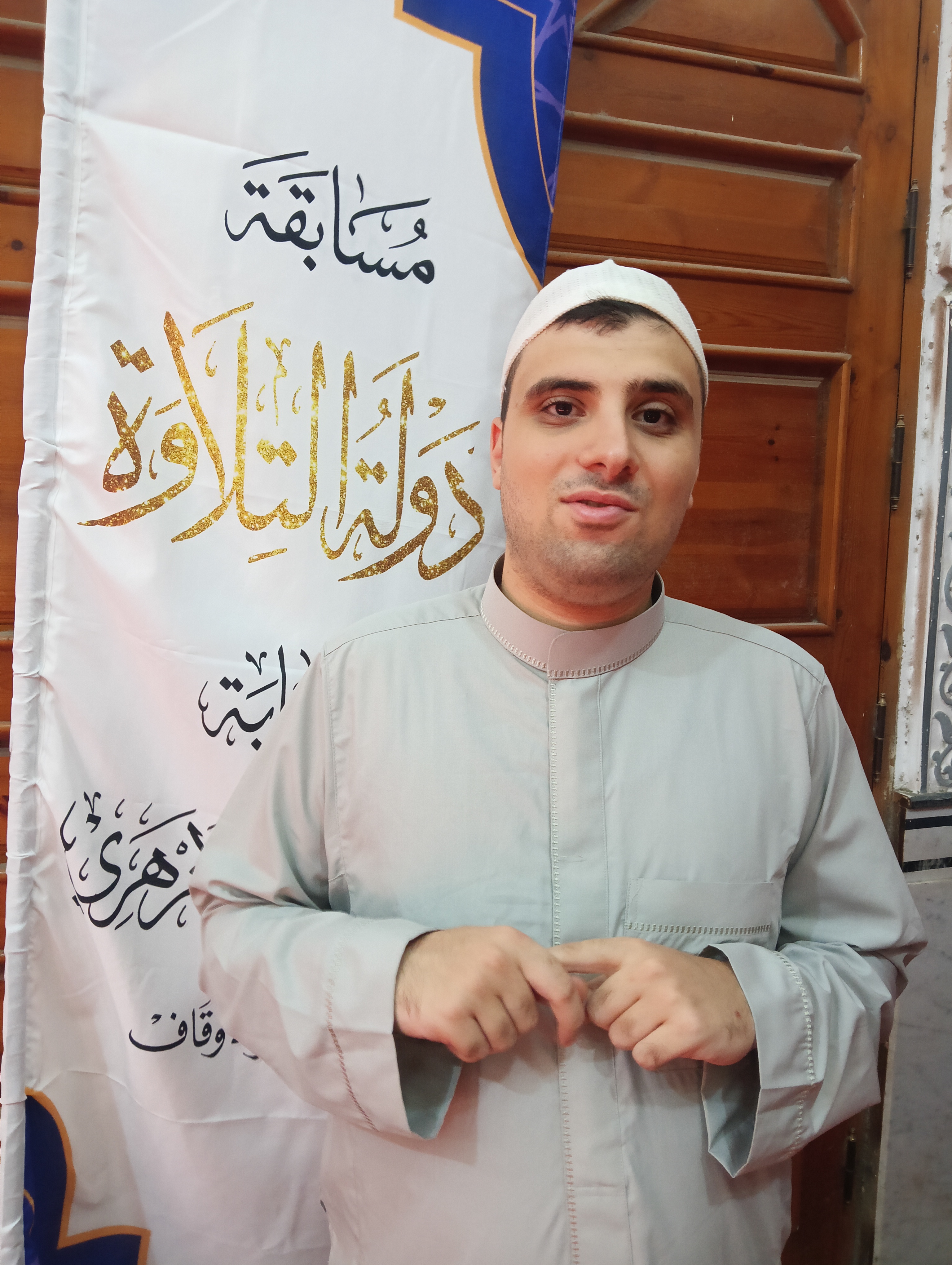 المتسابق محمد مجدي