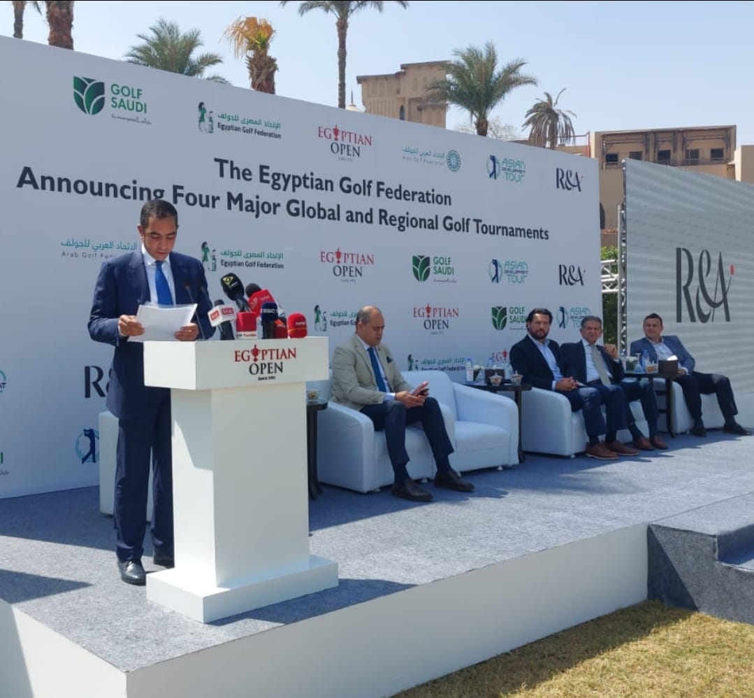 عمر هشام رئيس الاتحاد المصري للجولف (3)