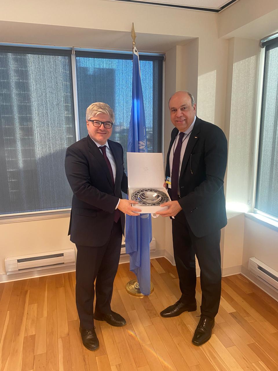 وزير الطيران المدني يبحث مع سكرتير عام الإيكاو الموضوعات ذات الاهتمام المشترك (3)