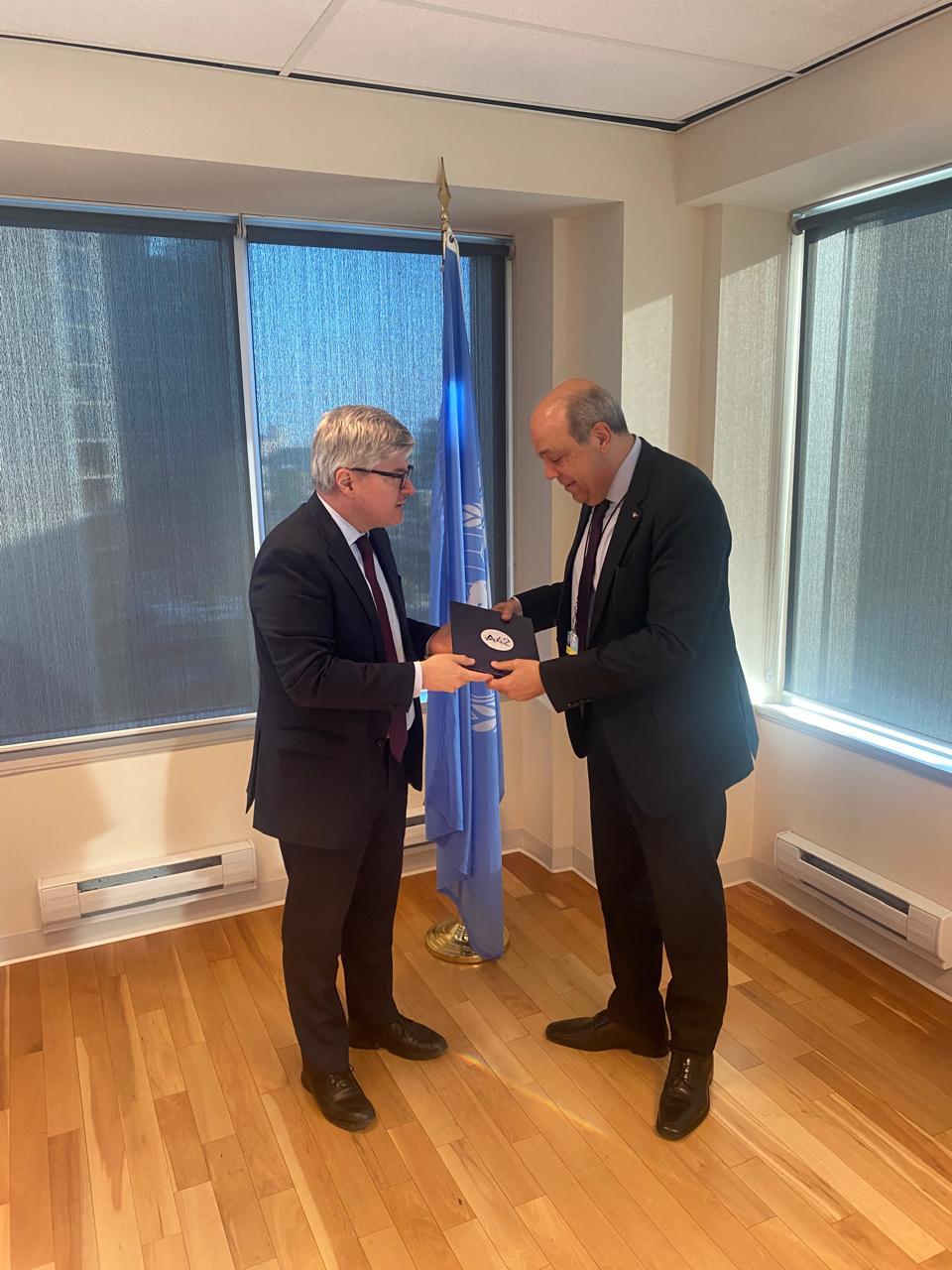 وزير الطيران المدني يبحث مع سكرتير عام الإيكاو الموضوعات ذات الاهتمام المشترك (4)