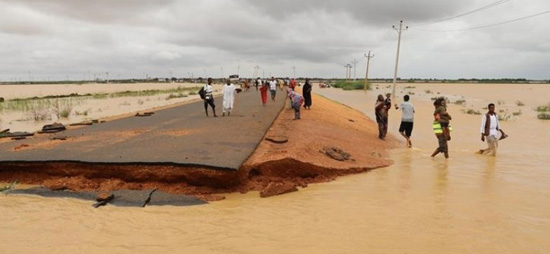 فيضان مدمر يضرب السودان (1)