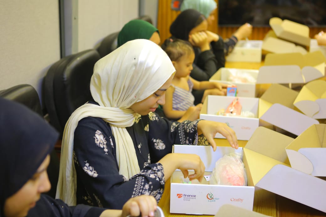 صناع الخير عضو التحالف الوطني تطلق أول أوتوبيس متنقل بالغربية لتدريب السيدات (1)