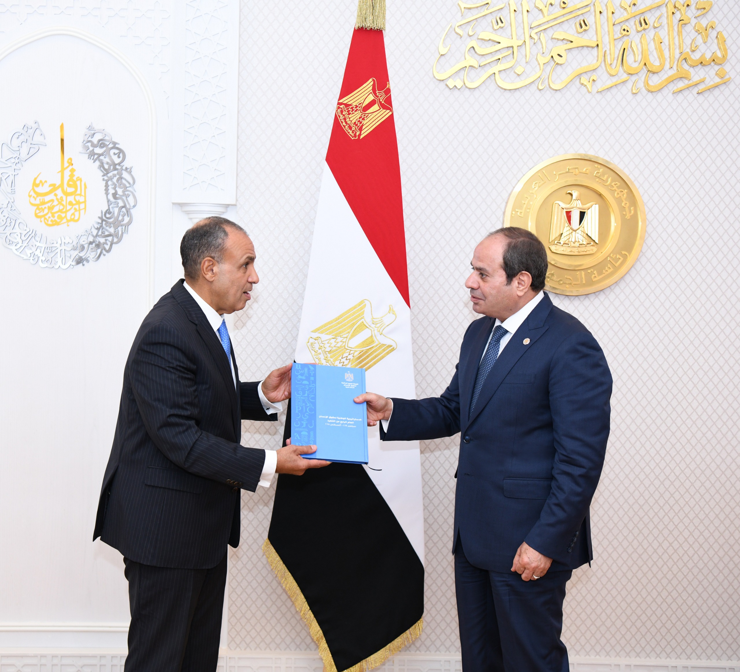 الرئيس السيسى ووزير الخارجية